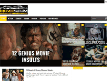 Tablet Screenshot of movieseum.com